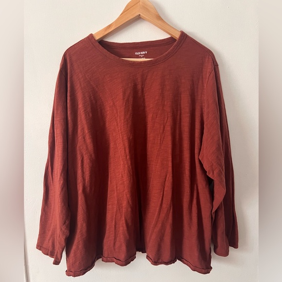 Old Navy Tops - Old Navy Women's Long Sleeve Top in Rust